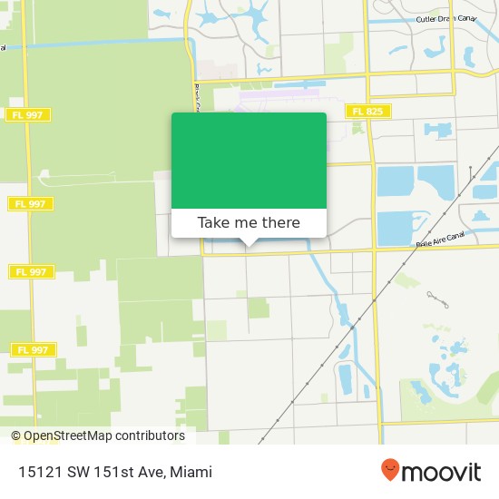 15121 SW 151st Ave map