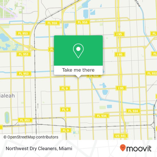 Northwest Dry Cleaners map