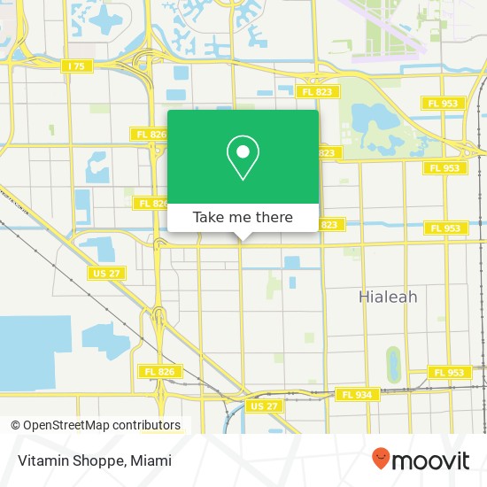 Vitamin Shoppe map