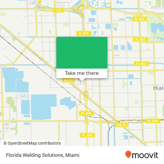 Florida Welding Solutions map