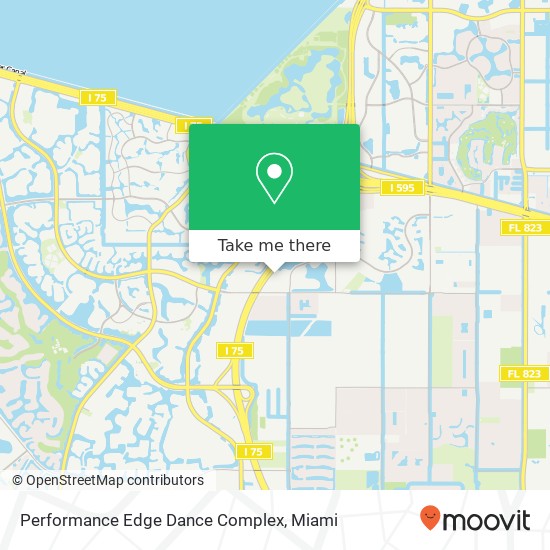 Performance Edge Dance Complex map