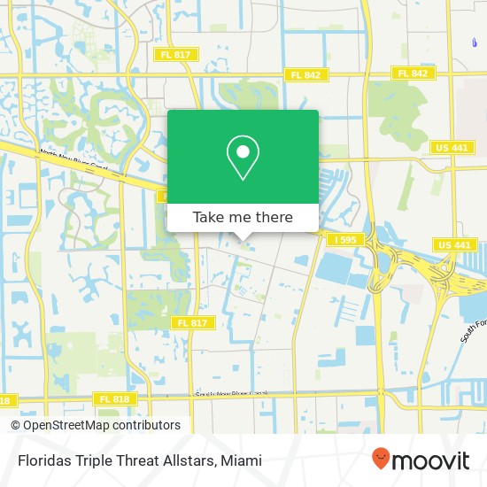 Mapa de Floridas Triple Threat Allstars