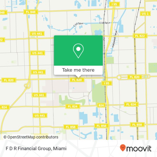 F D R Financial Group map