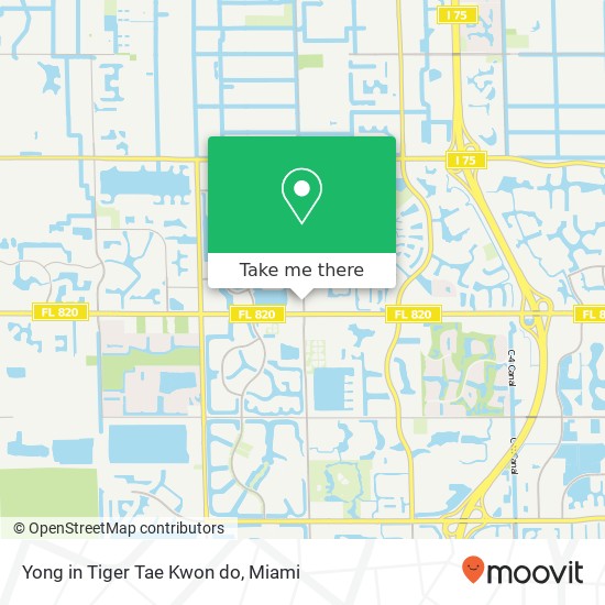 Mapa de Yong in Tiger Tae Kwon do