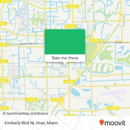 Kimberly Blvd NL Hvac map