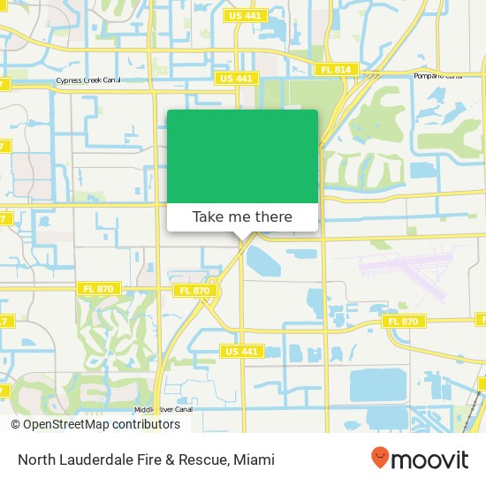 North Lauderdale Fire & Rescue map