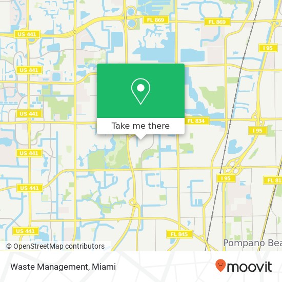 Waste Management map