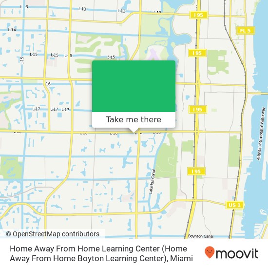 Mapa de Home Away From Home Learning Center