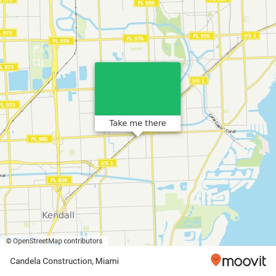 Candela Construction map