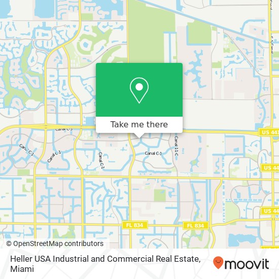 Mapa de Heller USA Industrial and Commercial Real Estate