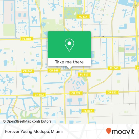 Mapa de Forever Young Medspa