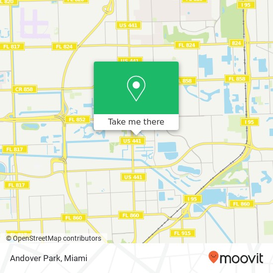 Mapa de Andover Park