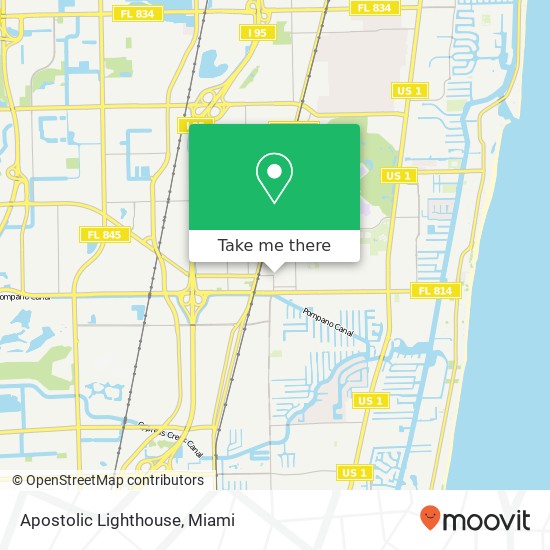 Apostolic Lighthouse map