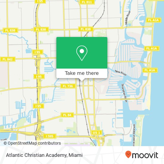 Atlantic Christian Academy map