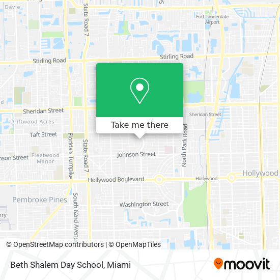 Mapa de Beth Shalem Day School