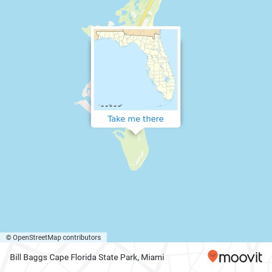 Mapa de Bill Baggs Cape Florida State Park