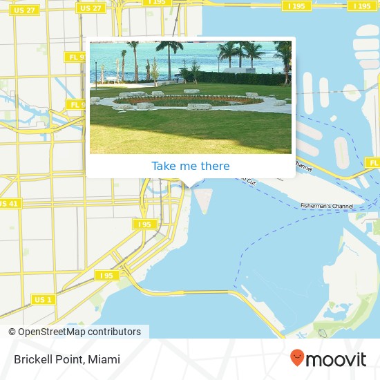 Brickell Point map