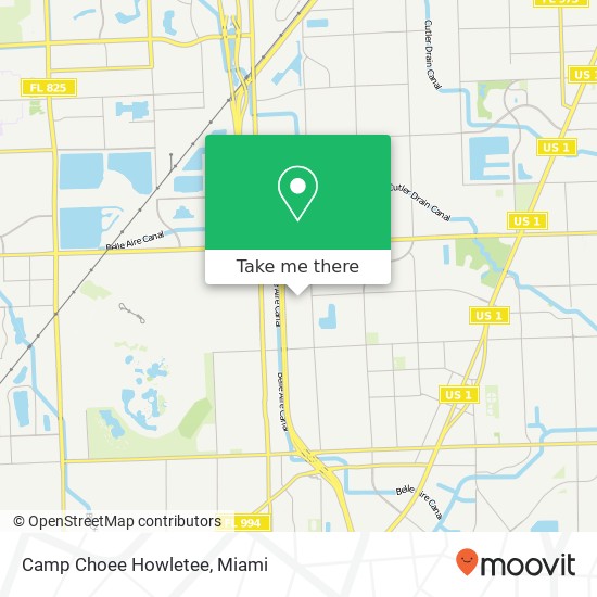 Camp Choee Howletee map