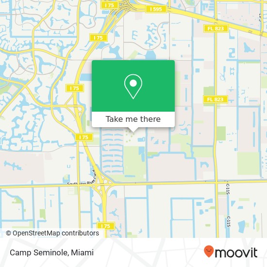 Camp Seminole map