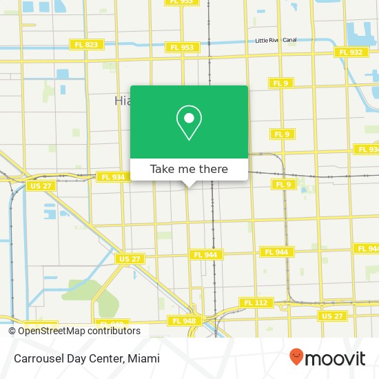 Carrousel Day Center map