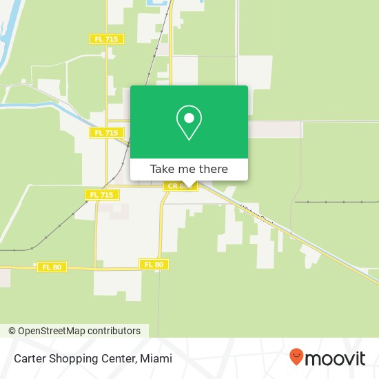 Carter Shopping Center map