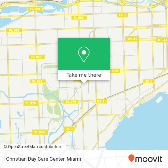 Christian Day Care Center map