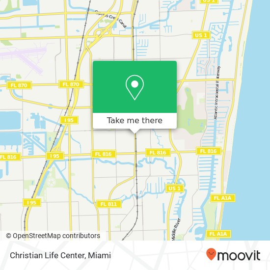 Christian Life Center map
