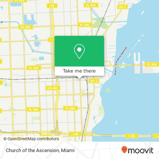 Mapa de Church of the Ascension
