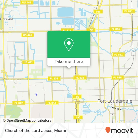 Church of the Lord Jesus map