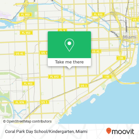 Coral Park Day School / Kindergarten map