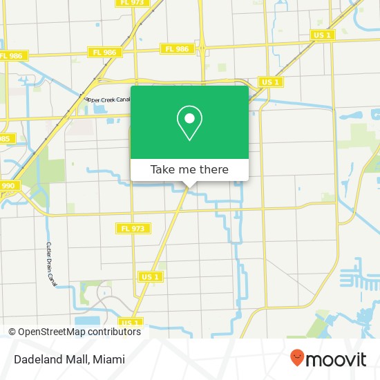 Dadeland Mall map