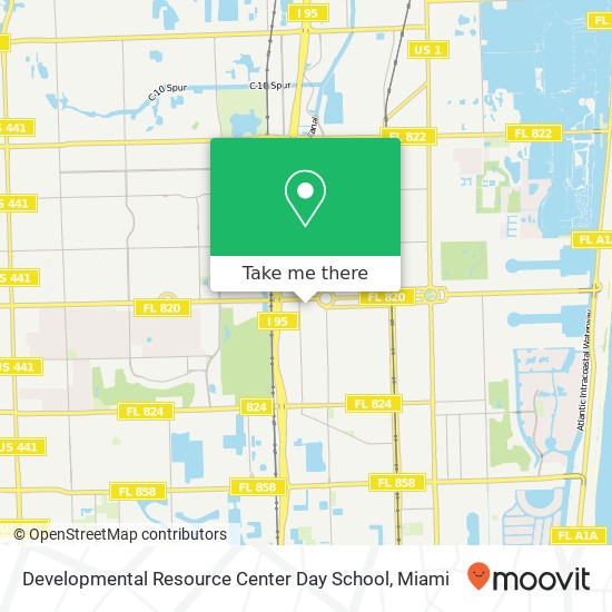 Mapa de Developmental Resource Center Day School