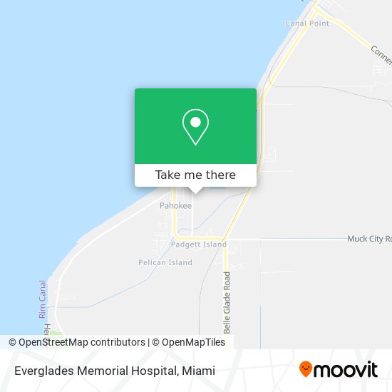 Everglades Memorial Hospital map