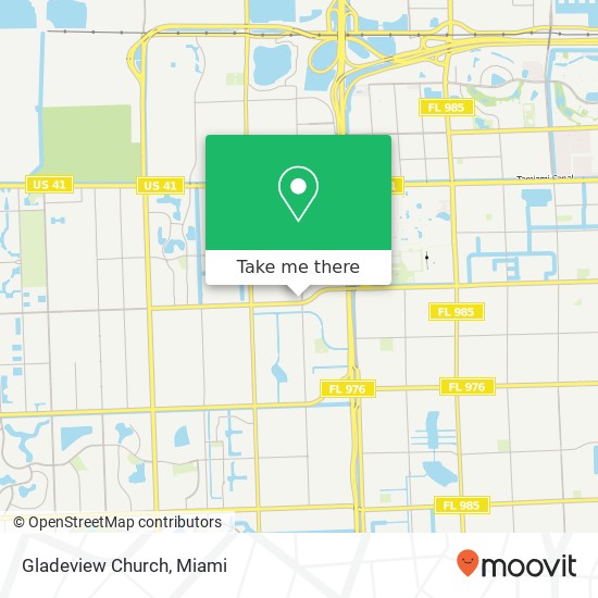 Mapa de Gladeview Church