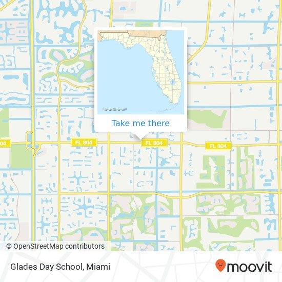 Mapa de Glades Day School