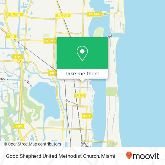 Mapa de Good Shepherd United Methodist Church
