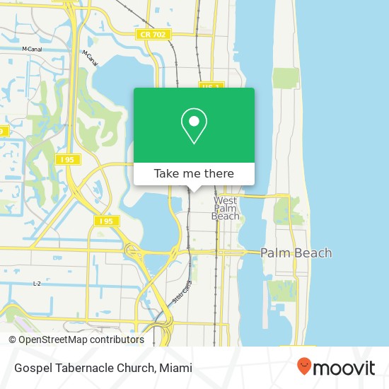 Gospel Tabernacle Church map