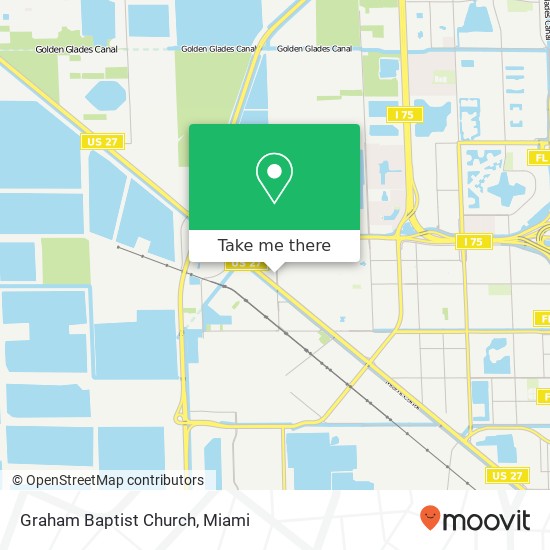 Graham Baptist Church map