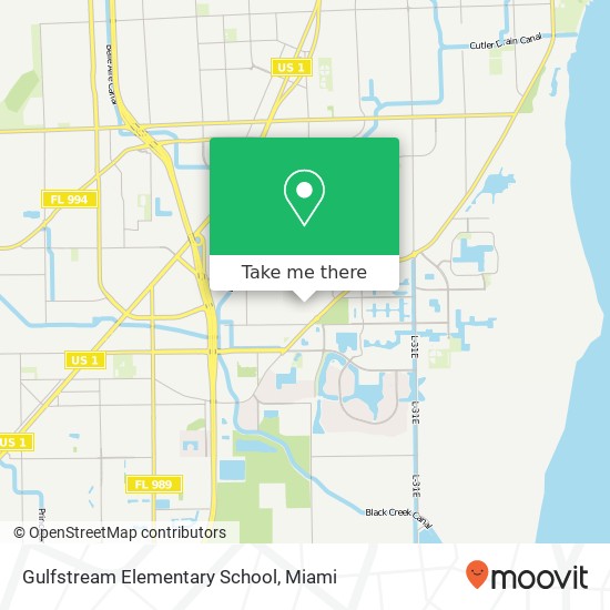 Mapa de Gulfstream Elementary School