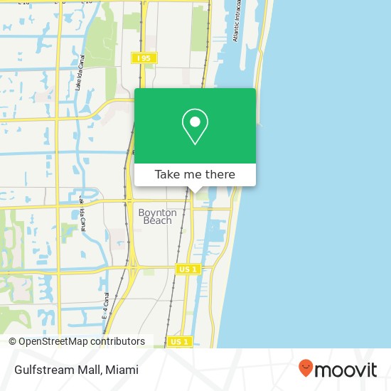 Gulfstream Mall map