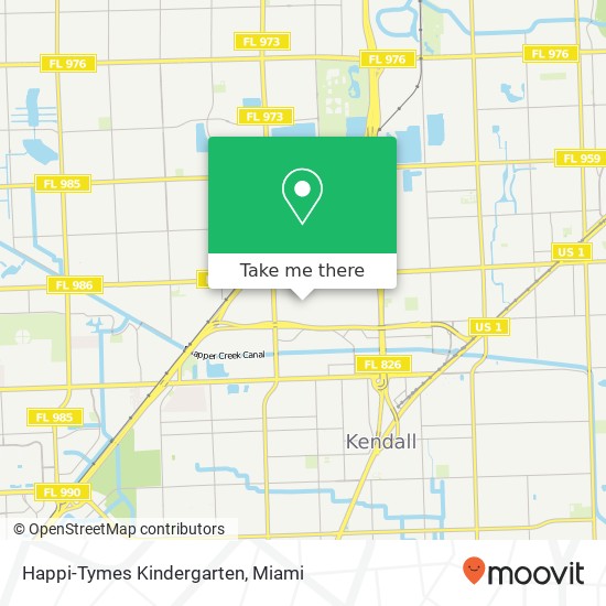 Mapa de Happi-Tymes Kindergarten