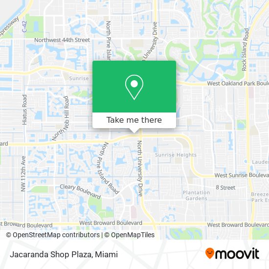 Jacaranda Shop Plaza map
