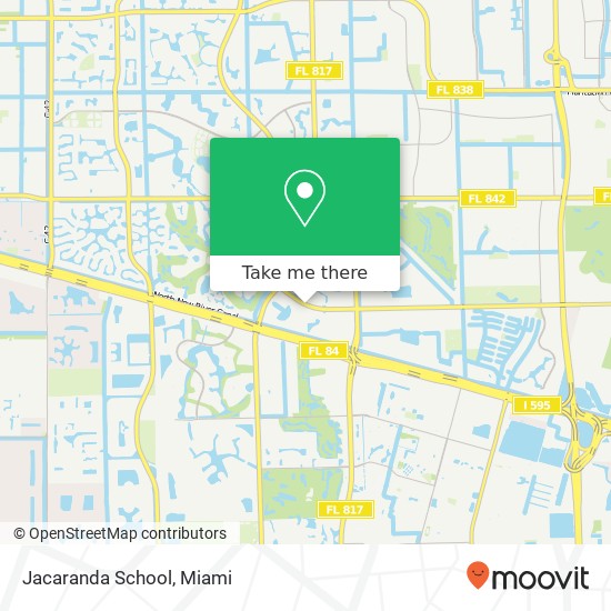 Mapa de Jacaranda School