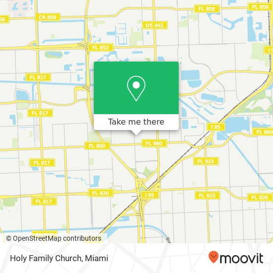 Mapa de Holy Family Church