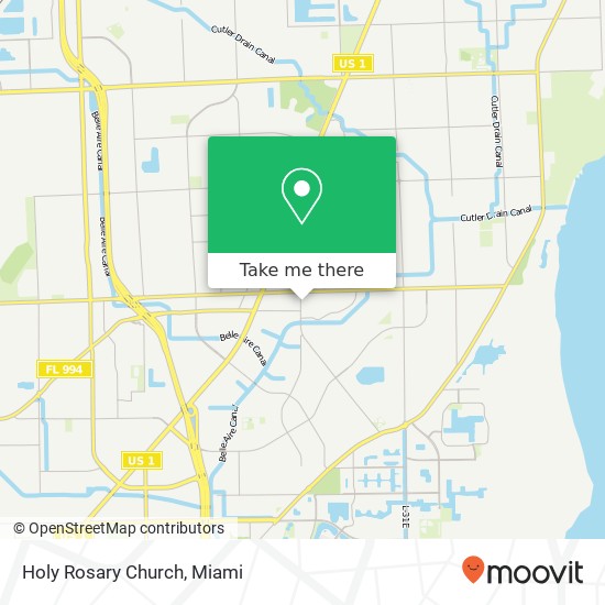 Mapa de Holy Rosary Church