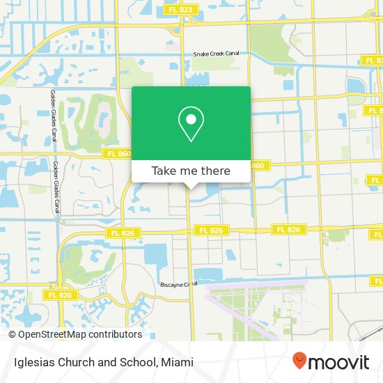 Mapa de Iglesias Church and School