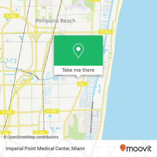Imperial Point Medical Center map