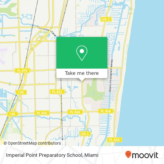 Mapa de Imperial Point Preparatory School