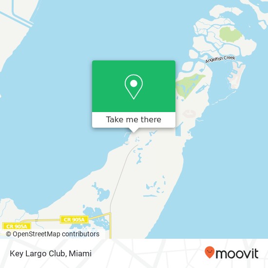 Mapa de Key Largo Club