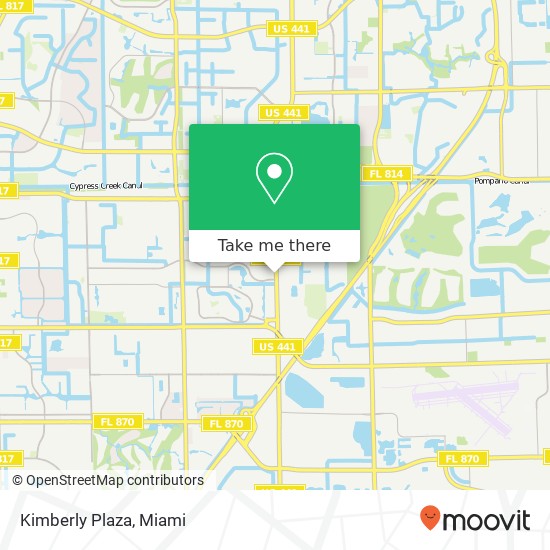 Mapa de Kimberly Plaza